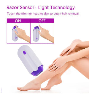 2 in 1 Rechargeable YES Finishing Touch Facial And Body Hair Remover (Imported)