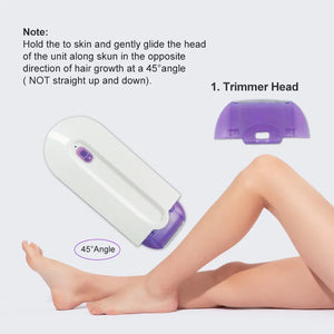 2 in 1 Rechargeable YES Finishing Touch Facial And Body Hair Remover (Imported)