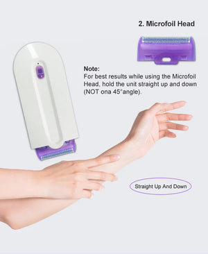 2 in 1 Rechargeable YES Finishing Touch Facial And Body Hair Remover (Imported)