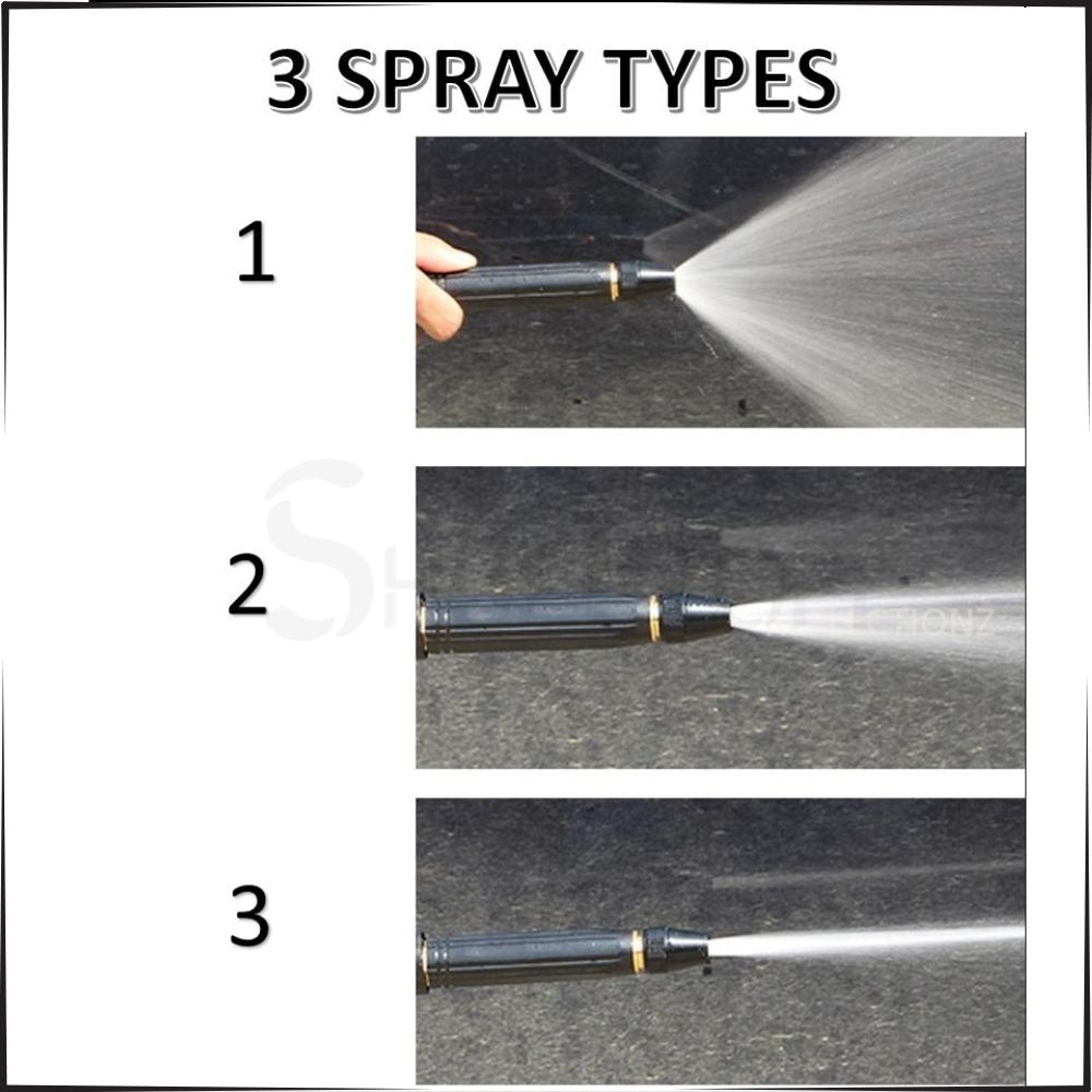 Adjustable High-pressure Metal Brass Water Spray Nozzle (Metal Material)