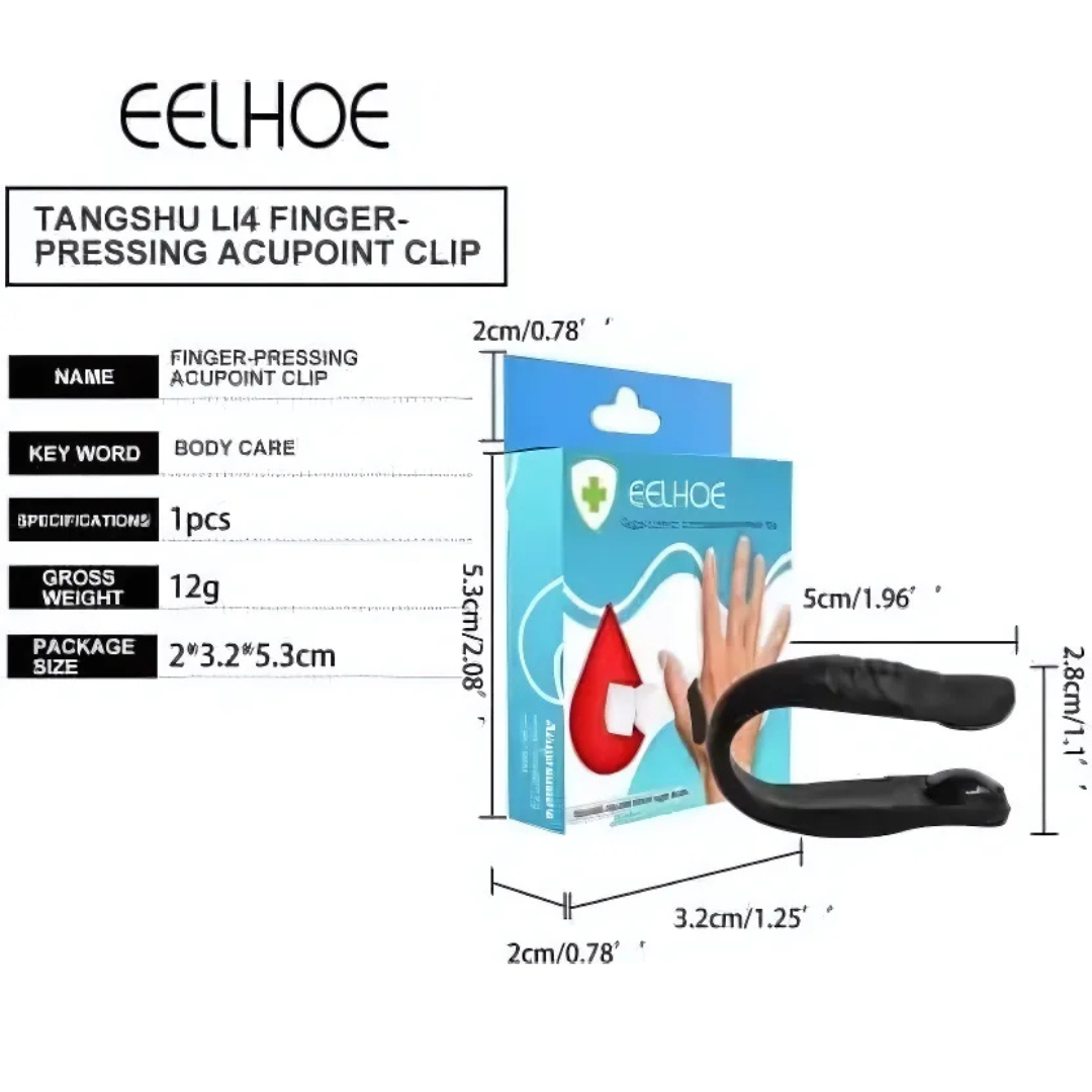 Sugar Control LI4 Acupressure Point Clip (Magnetic) - Chic Flicks Store