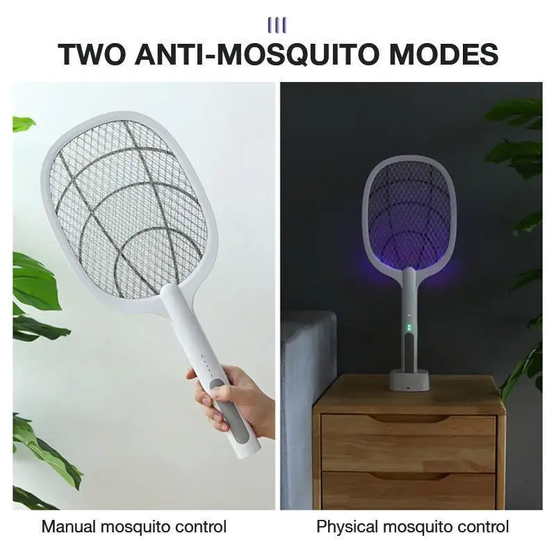 USB Rechargable Mosquito and Insect Killer Racket - Chic Flicks Store
