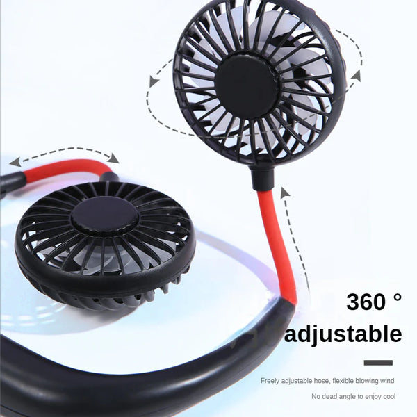 Rechargeable Potable Neck Fan - Chic Flicks Store