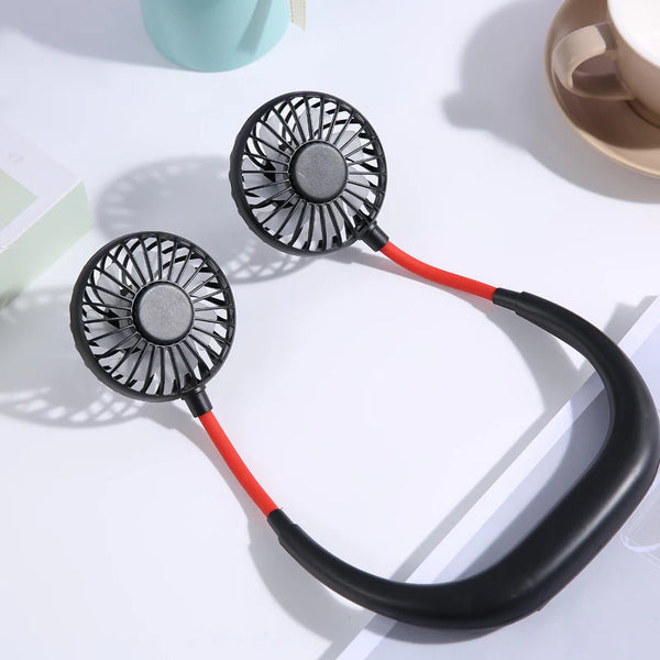 Rechargeable Potable Neck Fan - Chic Flicks Store