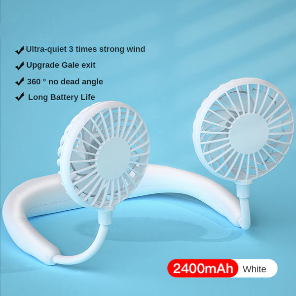 Rechargeable Potable Neck Fan - Chic Flicks Store