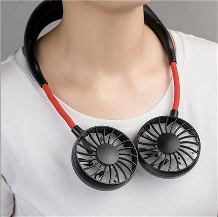 Rechargeable Potable Neck Fan - Chic Flicks Store