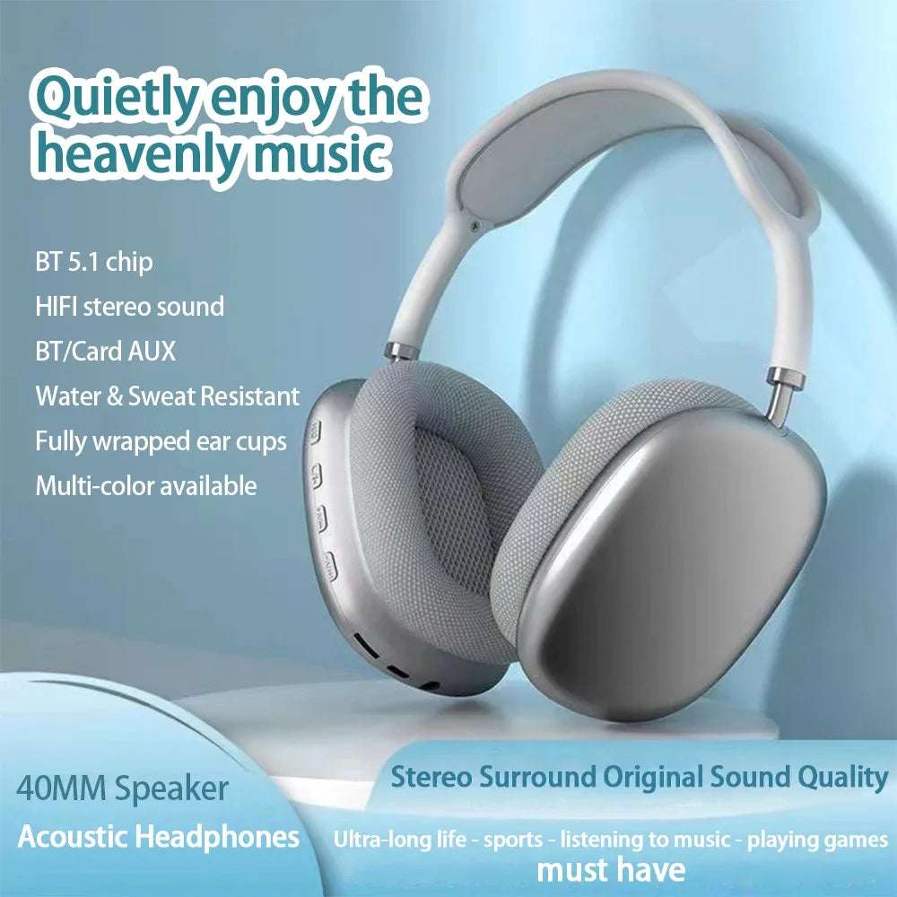 P9 Pro Wireless Bluetooth Headphone - Chic Flicks Store