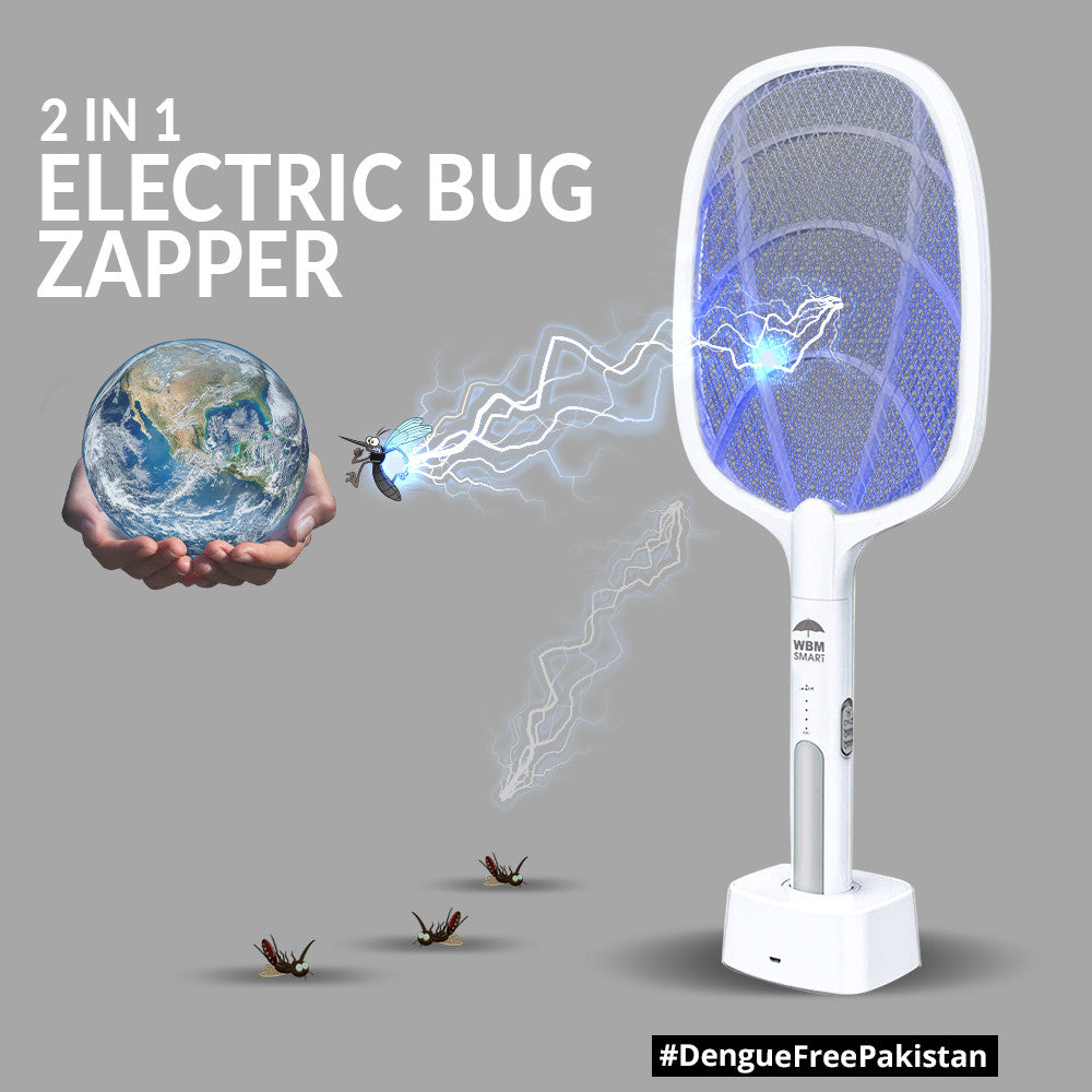 USB Rechargable Mosquito and Insect Killer Racket - Chic Flicks Store