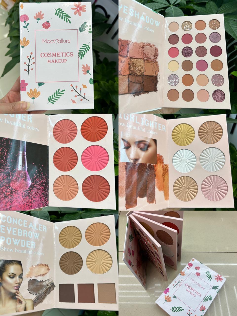 Mocallure 4 In 1 Eyeshadow Palette Book - Chic Flicks Store