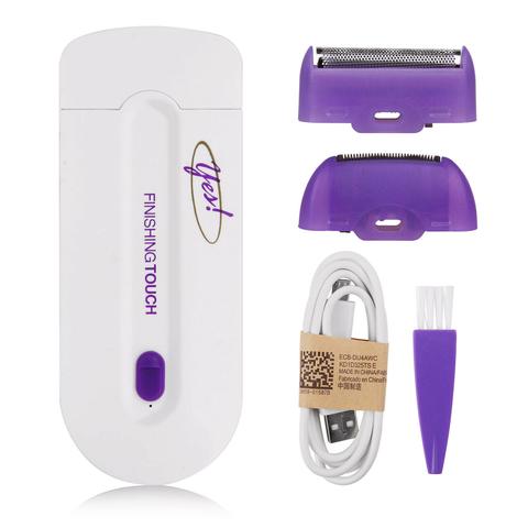 2 in 1 Rechargeable YES Finishing Touch Facial And Body Hair Remover (Imported)