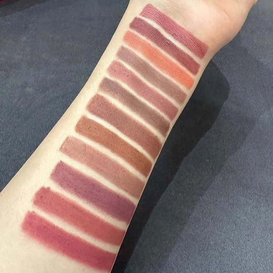 Flormar 12-Piece Waterproof Lipliner Set - Chic Flicks Store