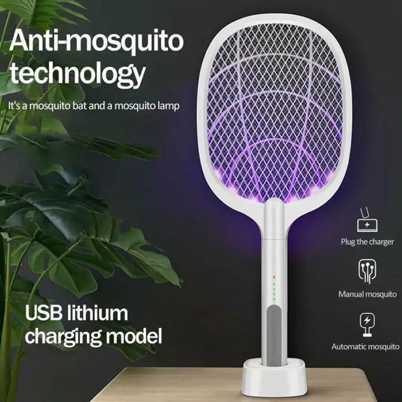 USB Rechargable Mosquito and Insect Killer Racket - Chic Flicks Store