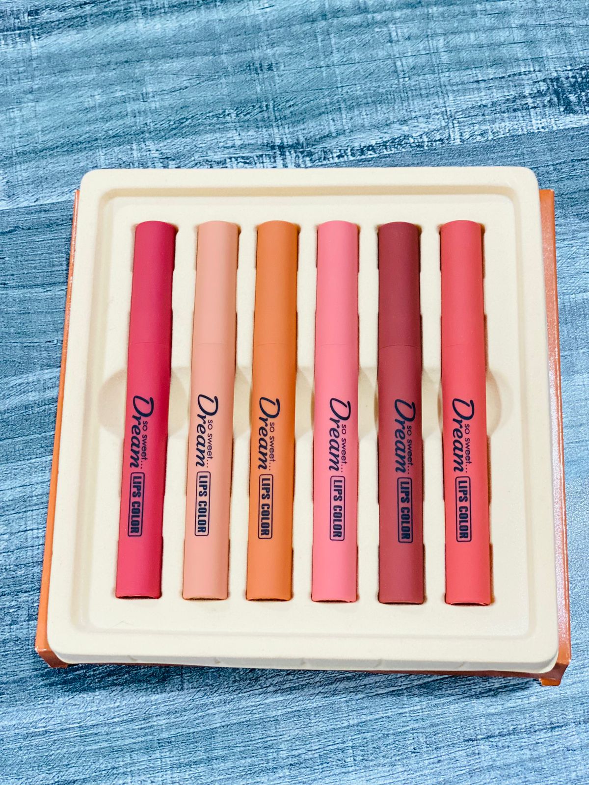 6 Pcs Heng Fang Matte Lipstick Set | Long-Lasting Nude & Bold Shades
