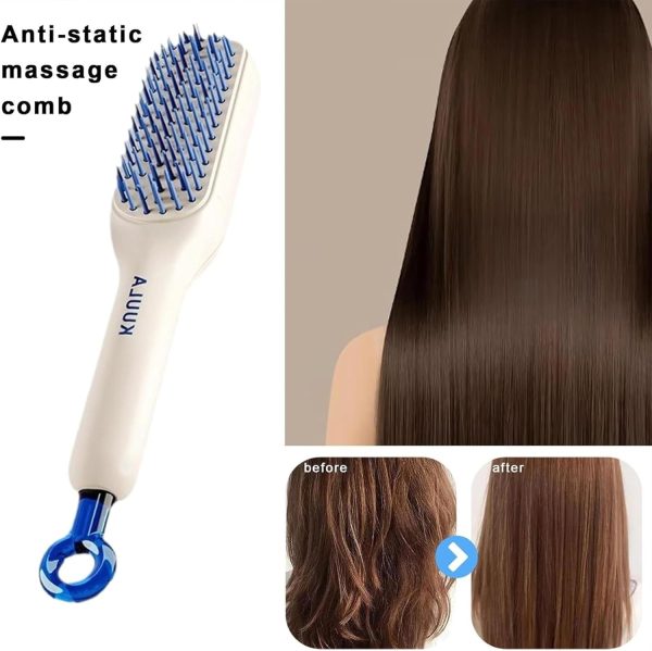 Self Cleaning Hair Brush - Chic Flicks Store