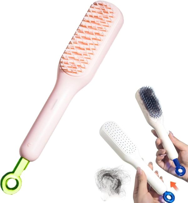Self Cleaning Hair Brush - Chic Flicks Store